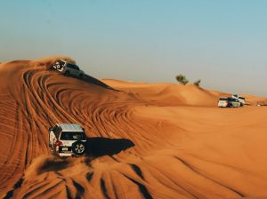 The 4×4 fun Ride in Desert Safari of Dubai