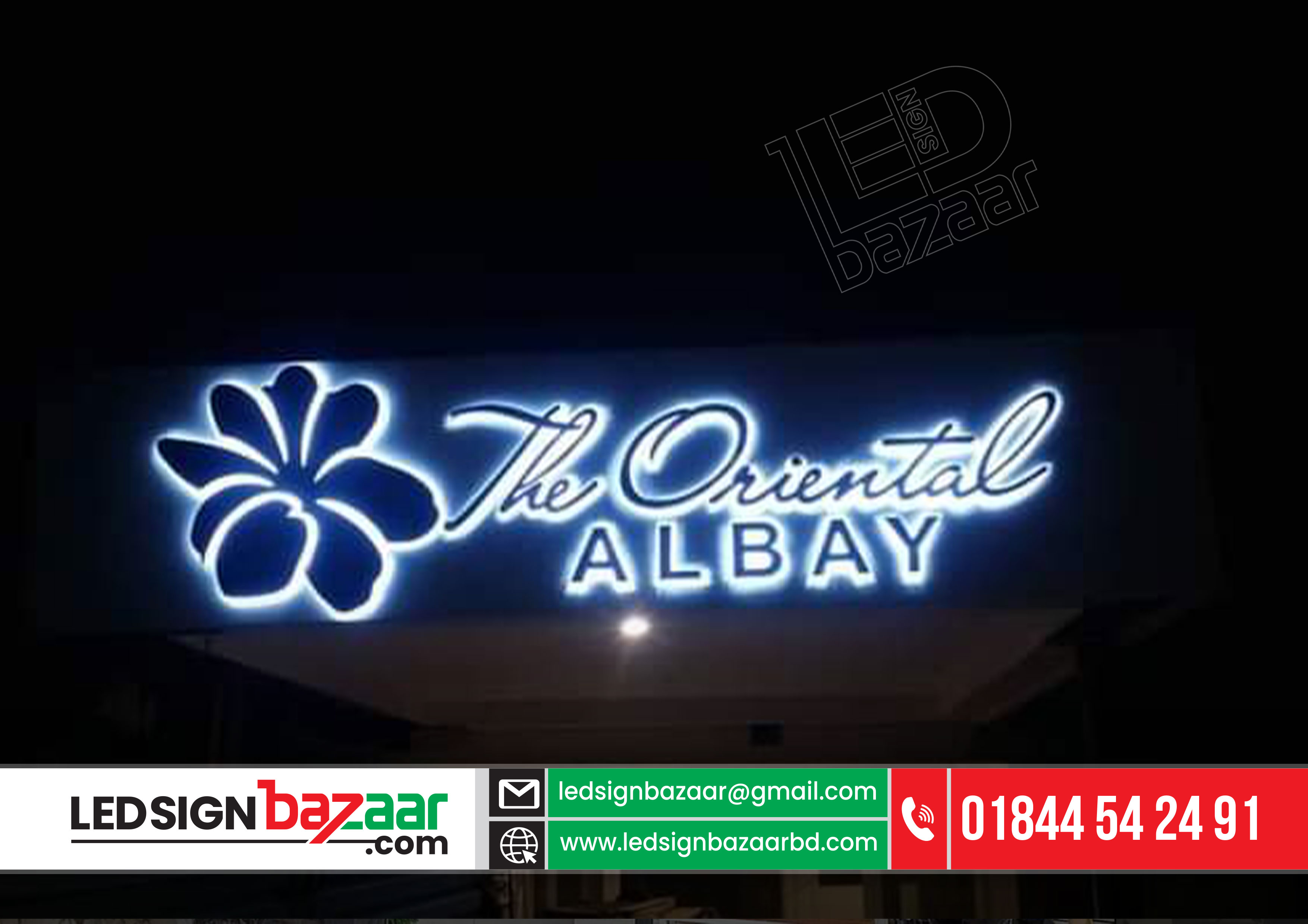 Acrylic Letter with Led Sign Board Neon Sign Board