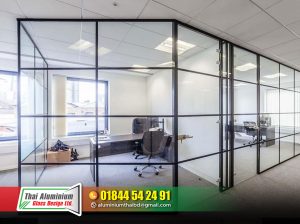 Cutting Wall Glass Spider Glass Partition