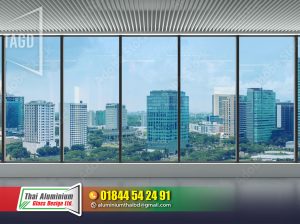 Office Thai Glass Petition Cutting Wall Glass