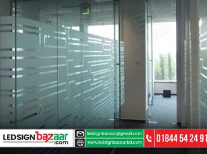 Office Glass Clear Frosted Cutting Sticker Price