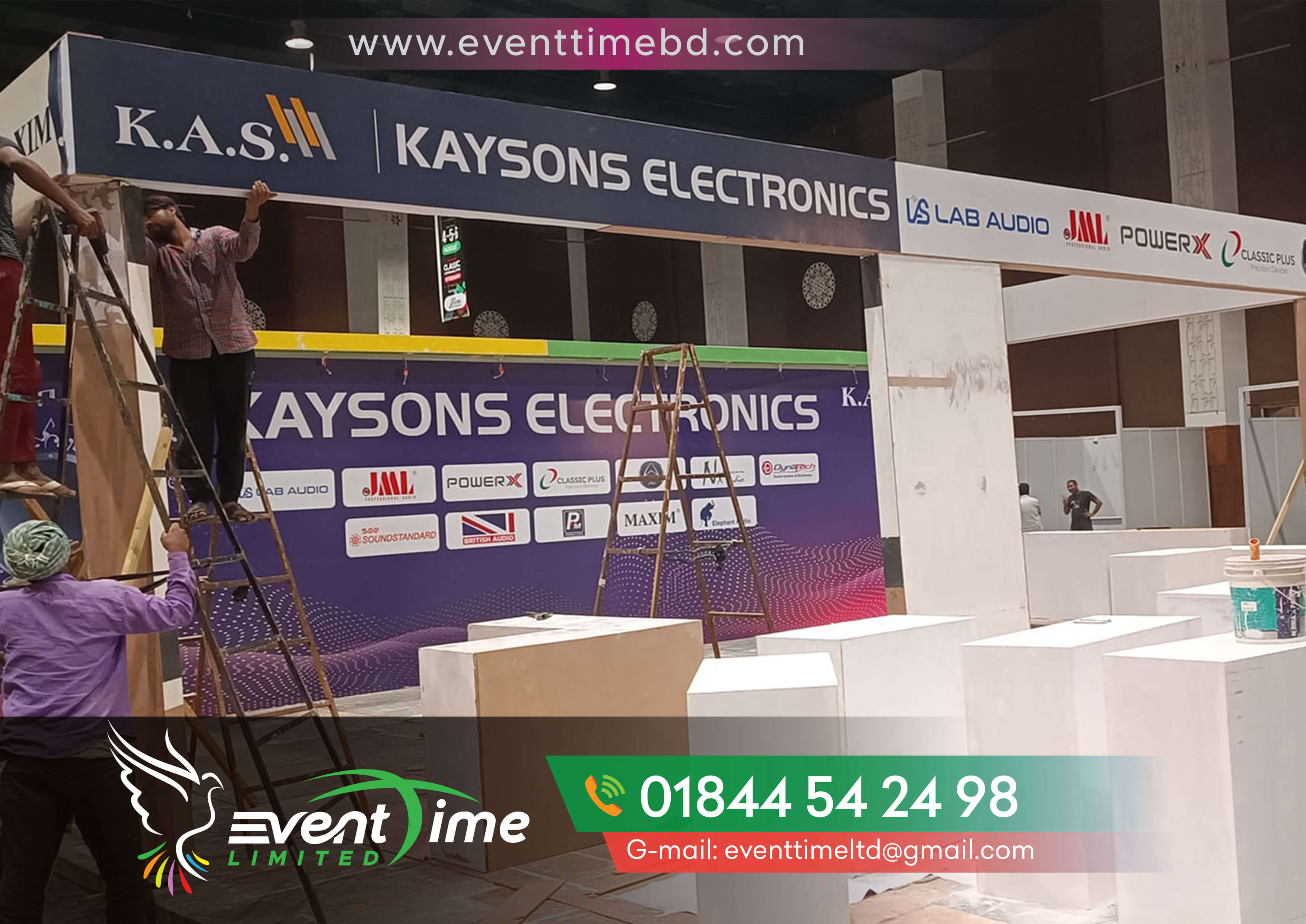 Best Exhibition stall in bangladesh convention