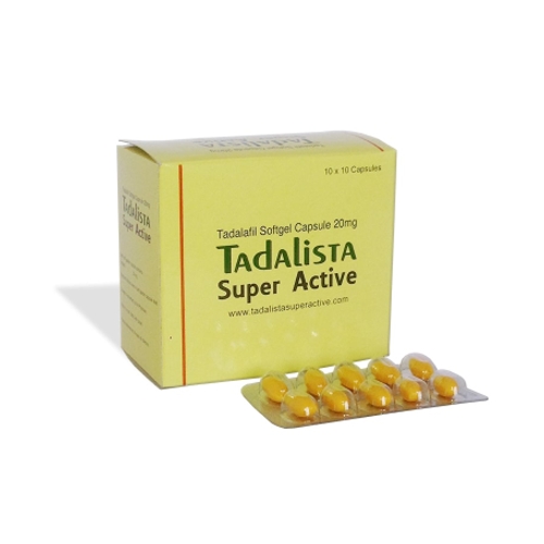 Tadalista Super Active Effective Impotent Pill