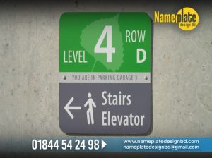 Parking Lot Signs. Parking Lot Signs with Directio