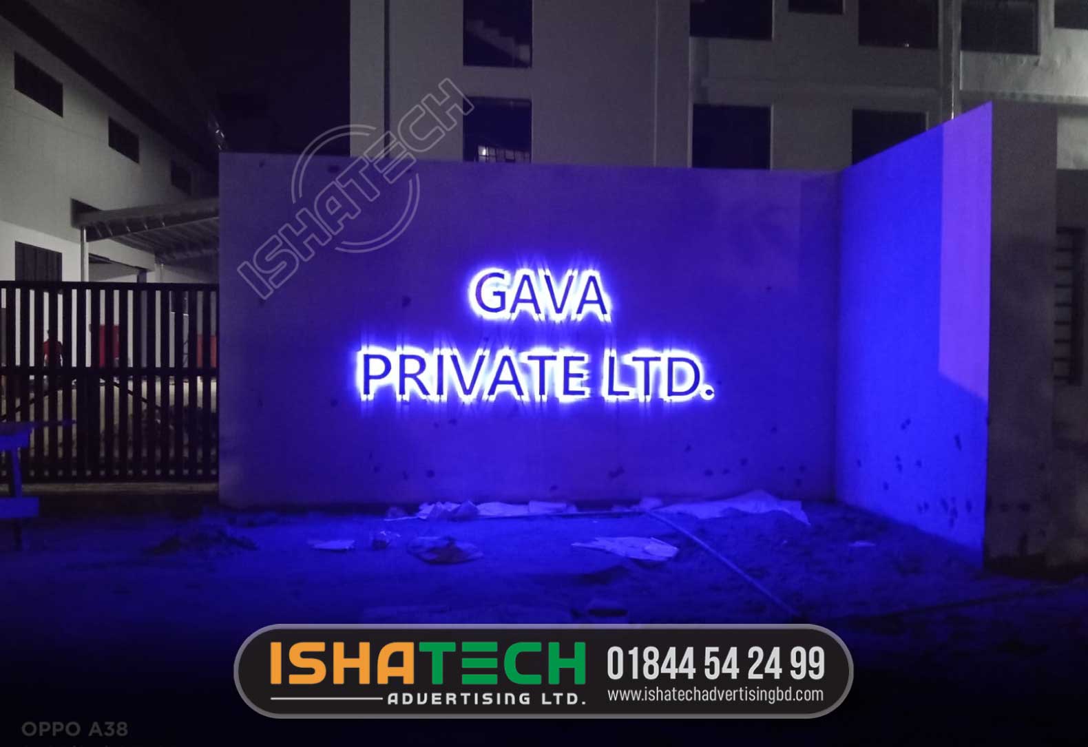 Acrylic letter logo Signage