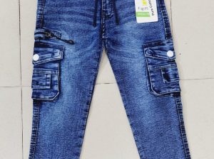 Boy’s 6 Pocket Cargo Joggars (Denim)