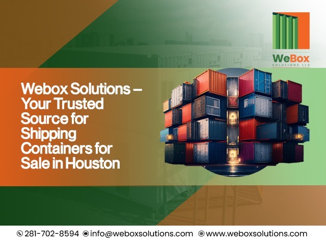 Webox – Shipping Container for Sale in Houston