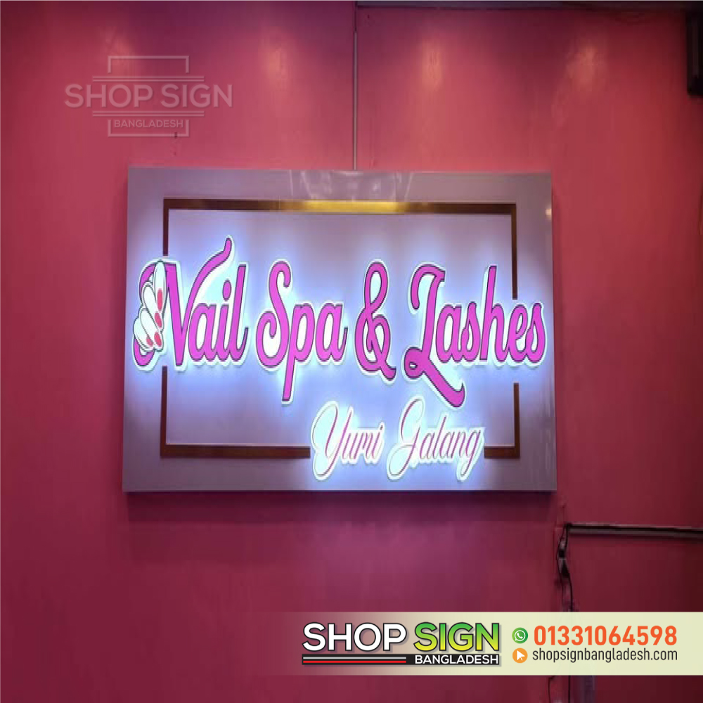 Restaurant Signboard Billboard Neon Signage Bangla