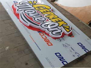 op LED Bell Sign and Round Sign Board Makers in Dh