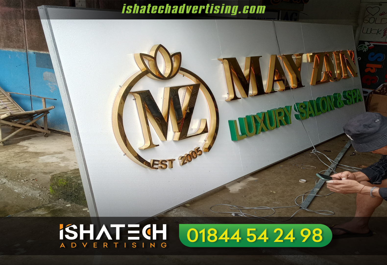 3D Acrylic High Letter LED Sign Price in Banglades