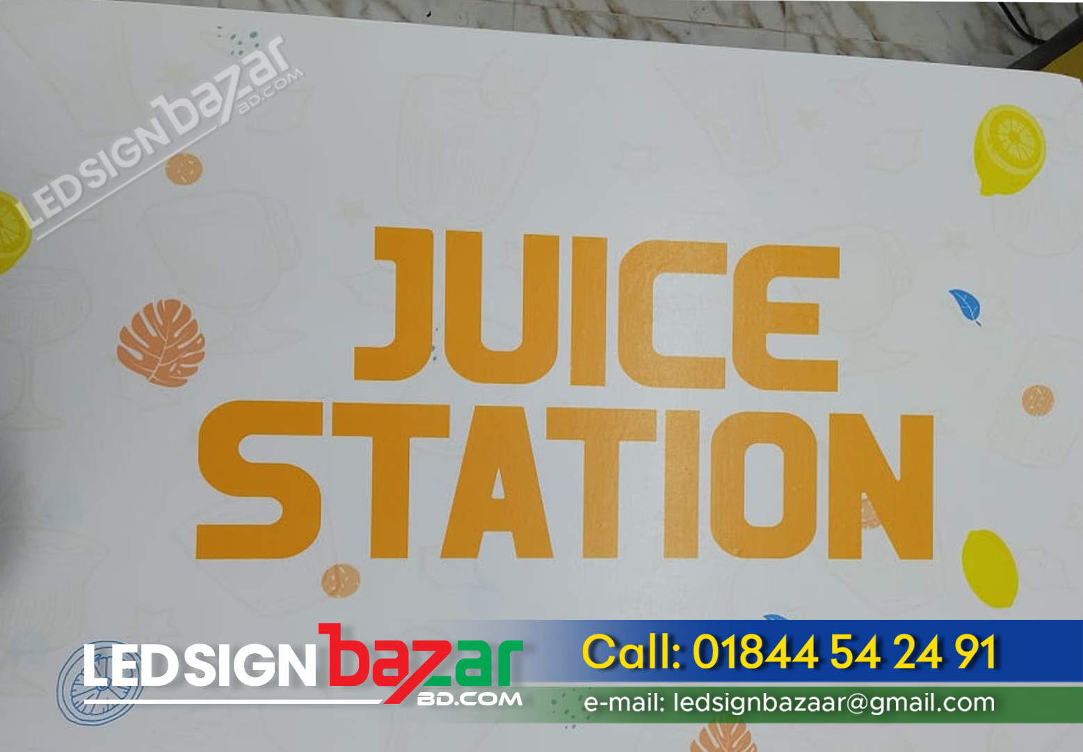 Wall sticker | restaurants juice sticker |